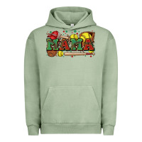 Pigment Oil Green mama softball Urban Hoodie - Zillion Design Studio