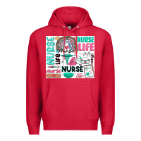 Cardinal nurse life Premium Hoodie - Zillion Design Studio