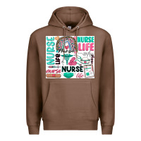 Chestnut nurse life Premium Hoodie - Zillion Design Studio