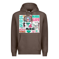 Coffee nurse life Premium Hoodie - Zillion Design Studio
