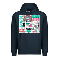 Navy nurse life Premium Hoodie - Zillion Design Studio