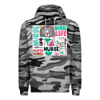 Slate Camo nurse life Premium Hoodie - Zillion Design Studio