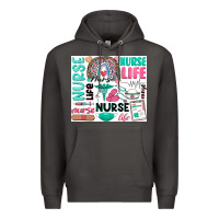 Smoke nurse life Premium Hoodie - Zillion Design Studio