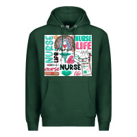 Sports Green nurse life Premium Hoodie - Zillion Design Studio