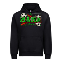 Black mama soccer Urban Hoodie - Zillion Design Studio