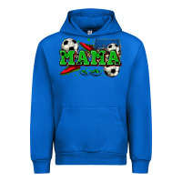 Cobalt mama soccer Urban Hoodie - Zillion Design Studio