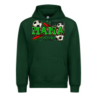 Forest Green mama soccer Urban Hoodie - Zillion Design Studio