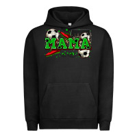 Pigment Black mama soccer Urban Hoodie - Zillion Design Studio