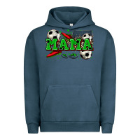 Pigment Midnight Navy mama soccer Urban Hoodie - Zillion Design Studio