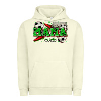 Pigment Pistachio mama soccer Urban Hoodie - Zillion Design Studio