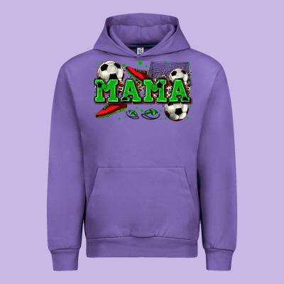 Mama Soccer Urban Hoodie Designed By Zillion Design Studio