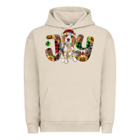 Pigment French Oak beagle christmas joy Urban Hoodie - RanaPortraitStore
