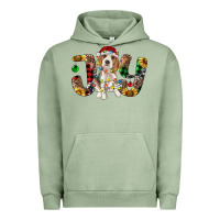 Pigment Oil Green beagle christmas joy Urban Hoodie - RanaPortraitStore