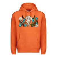 Carrot mom with bull skull Premium Hoodie - texasbilliewilder