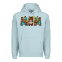 Blue Mist mom with bull skull Premium Hoodie - texasbilliewilder