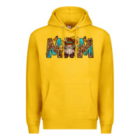 Lemon mom with bull skull Premium Hoodie - texasbilliewilder