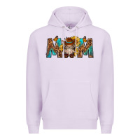 Lilac mom with bull skull Premium Hoodie - texasbilliewilder