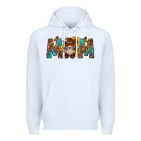 White mom with bull skull Premium Hoodie - texasbilliewilder
