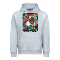 Heather Grey african american santa joy Urban Hoodie - RanaPortraitStore