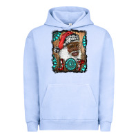 Pigment Grape Ice african american santa joy Urban Hoodie - RanaPortraitStore