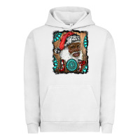 Pigment Lunar Rock african american santa joy Urban Hoodie - RanaPortraitStore