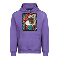 Tulip african american santa joy Urban Hoodie - RanaPortraitStore