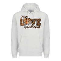Dove Grey love of the wildcats Premium Hoodie - RanaPortraitStore