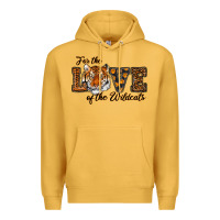 Mustard love of the wildcats Premium Hoodie - RanaPortraitStore