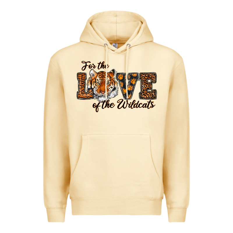 Love Of The Wildcats Premium Hoodie by RanaPortraitStore | Teevron