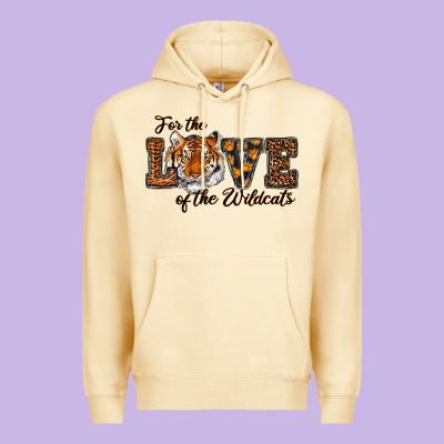 Love Of The Wildcats Premium Hoodie Designed By Ranaportraitstore