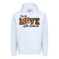 White love of the wildcats Premium Hoodie - RanaPortraitStore