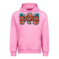 Fuchsia Pink mama American football Urban Hoodie - Zillion Design Studio