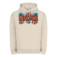 Pigment French Oak mama American football Urban Hoodie - Zillion Design Studio
