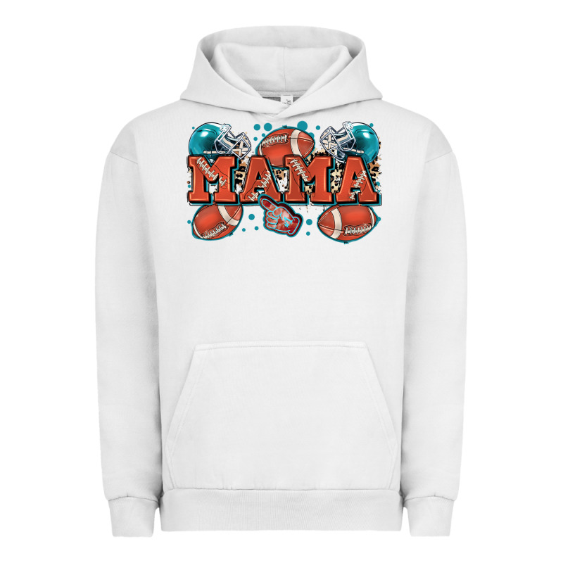 Mama American Football Urban Hoodie by Zillion Design Studio | Teevron