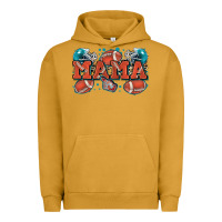 Pigment Peanut Butter mama American football Urban Hoodie - Zillion Design Studio