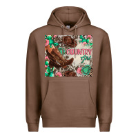 Chestnut country girl Premium Hoodie - Zillion Design Studio