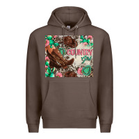 Coffee country girl Premium Hoodie - Zillion Design Studio