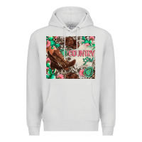 Dove Grey country girl Premium Hoodie - Zillion Design Studio