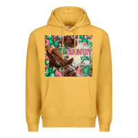 Mustard country girl Premium Hoodie - Zillion Design Studio