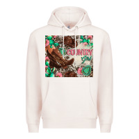 Pale Pink country girl Premium Hoodie - Zillion Design Studio