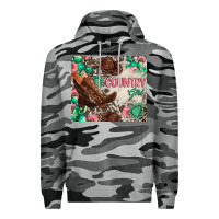 Slate Camo country girl Premium Hoodie - Zillion Design Studio