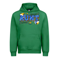 Emerald aunt volleyball Urban Hoodie - Zillion Design Studio