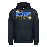 Navy aunt volleyball Urban Hoodie - Zillion Design Studio