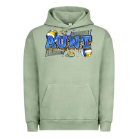 Pigment Oil Green aunt volleyball Urban Hoodie - Zillion Design Studio