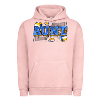 Pigment Salmon aunt volleyball Urban Hoodie - Zillion Design Studio