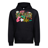 Black scrub life Urban Hoodie - texasbilliewilder