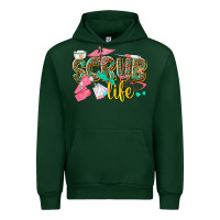 Forest Green scrub life Urban Hoodie - texasbilliewilder