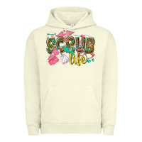 Pigment Pistachio scrub life Urban Hoodie - texasbilliewilder