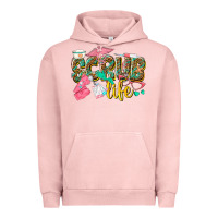 Pigment Salmon scrub life Urban Hoodie - texasbilliewilder