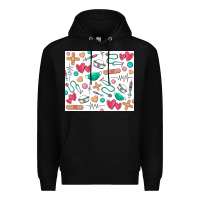 Black nurse Premium Hoodie - Zillion Design Studio